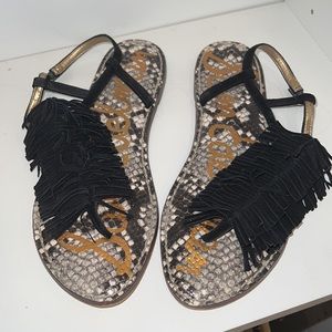 Sam Edelman Snakeskin Sandals